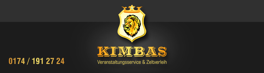 Kimbas - Veranstaltungsservice und Zeltverleih